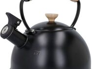 La Cafetière Wasserkessel La Cafetière, (1-tlg), pfeifend, mit Holzgriff, 1,6 Liter, Induktion