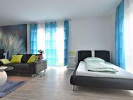 Schöne 1-Zimmer-Wohnung mit Terrasse, komplett ausgestattet, zentral in Raunheim - Raunheim
