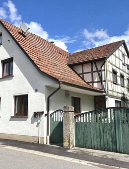 Charmanter Landsitz mit mehreren Nebengebäuden auf 2.750m² großem Grund - perfekt für Familien, Tierhalter, Handwerksbetrieb! - Hofheim (Unterfranken)
