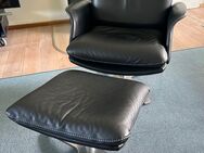 Berg Furniture Nasa - Relaxsessel drehbar mit Fußteil - Dagebüll