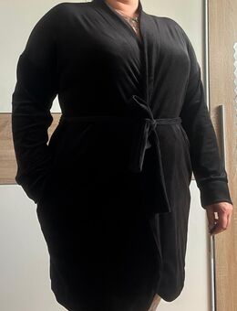Hunkemöller Bademantel Velour schwarz XL/XXL - Mannheim