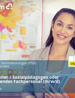 Sozialarbeiter / Sozialpädagogen oder entsprechendes Fachpersonal (m/w/d) - Dietzenbach