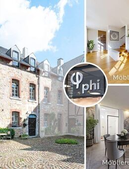 PHI AACHEN - Einzigartiges 5-Zimmer-Wohnjuwel in exklusiver Hofanlage am Ufer der Inde in Stolberg! - Stolberg (Rheinland, Kupferstadt)