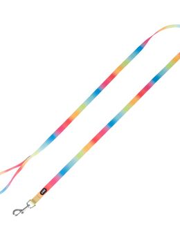 TIAKI Hundeleine Rainbow - Größe L: 200 cm lang, 25 mm breit
