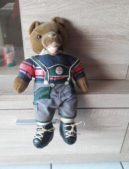 Fc Bayern München Bär Retro mit Lederhose - Euskirchen