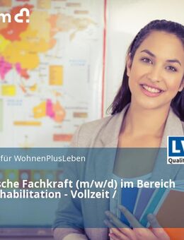 Pädagogische Fachkraft (m/w/d) im Bereich Soziale Rehabilitation - Vollzeit / Teilzeit - Geldern