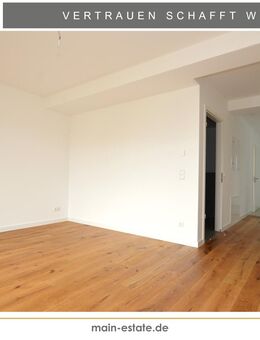 PROVISIONSFREI - Erstbezug 2-Zimmer-Etagenwohnung mit Küche und Loggia - Frankfurt (Main)