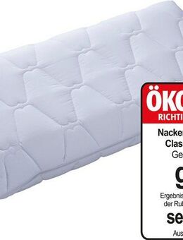 billerbeck Nackenstützkissen Novum, Kissen ist Allergiker freundlich (Hausstauballergiker), Füllung: viscoelastischem High-Tech-Schaum (Polyurethan), Bezug: Samtweiches Microfaser-Gewebe (100% Polyester), versteppt mit AIRSOFT®clean (100% Polyester),...