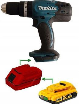 #NEU# Adapter DeWalt 18V XR Akkus/Akkus auf Makita LXT 18V Elektrowerkzeugen Set24253 - Wuppertal