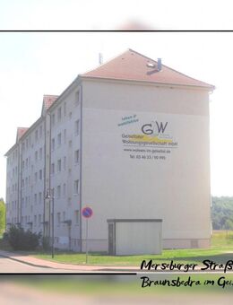 Willkommen in Braunsbedra - 2-Raum Wohnung mit Balkon - Braunsbedra