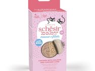 Schesir Baby 36 x 55 g - Huhn mit Lachs und Hühnerleber