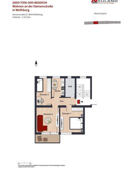 Citywohnung mit Balkon sucht Nachmieter mit WBS // 2.OG links - WBS erforderlich! - Wolfsburg