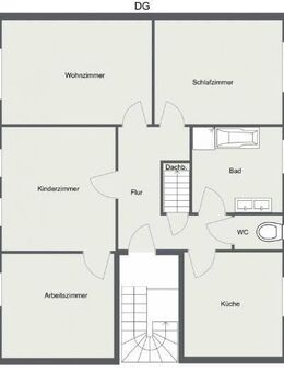 4-Zi Whng. Offenburg City - Offenburg
