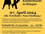 Damen- und Herrenkleidermarkt für Frühjahr- und Sommerkleidung am 7.4.24 in Rimpar - Rimpar