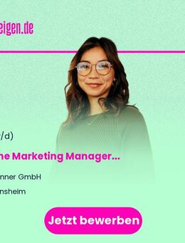 Online Marketing Manager (m/w/d) - Bensheim