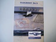 Briefmarken, Bund, Faltblatt Flugboot DoX, Motiv Flugzeuge - Erftstadt