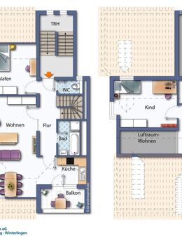 Kaufen statt mieten-3,5 Zimmer-Maisonette-Wohnung in Gammertingen - Gammertingen