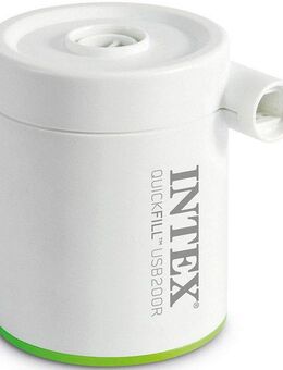 Intex Elektropumpe Quickfill USB 200R, wiederaufladbare Batterie eingebaut (3-tlg), USB Anschluss