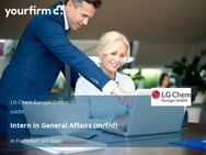 Intern in General Affairs (m/f/d) - Frankfurt (Main)