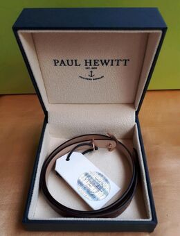 Paul Hewitt Wickelarmband braun Anker rosegold Gr. M - Frankfurt (Main) Zeilsheim