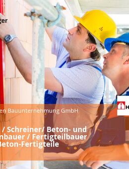 Zimmerer / Schreiner/ Beton- und Stahlbetonbauer / Fertigteilbauer (gn*) für Beton-Fertigteile - Siegen (Universitätsstadt)