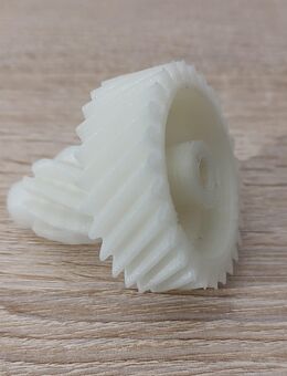 Zahnrad für den Aktenvernichter EBA 2126-S mit 28x9 Zähnen aus Kunststoff - Schwäbisch Hall