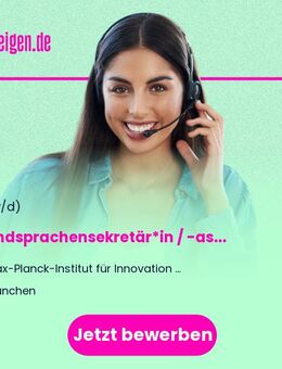 Fremdsprachensekretär*in / -assistent*in - München