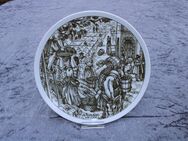 Hutschenreuther Porzellan Wandteller / Weinlese um 1700 / Sammelteller / OVP - Zeuthen