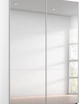 rauch Schwebetürenschrank Kleiderschrank Schrank Garderobe REFLECT inkl. praktischer Innenausstattung mit 2 Stoffboxen MADE IN GERMANY