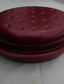 Kleiner Ovalbräter Stahlblech emailliert 26 cm in 03099