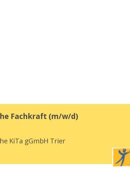 Pädagogische Fachkraft (w/m/d) - Trier