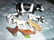 Schleich, Bauernhoftiere, 7 Stück - Arzberg (Bayern)