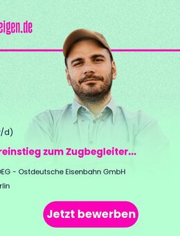 Quereinstieg zum Zugbegleiter (m/w/d) - Berlin