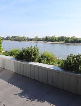 1. Rheinlage: Lichtdurchflutete Luxus-Maisonette - 4 Zimmer + Studio - Sauna - Traum Panoramablick - Düsseldorf