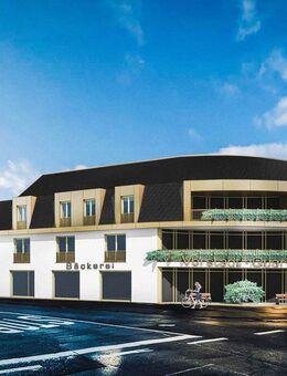 Teilmöbilierte Neubau - Erdgeschoss- Wohnung mit 2 Zimmern und Terrasse zu vermieten ! - Homburg