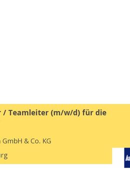 Vorarbeiter / Teamleiter (m/w/d) für die Produktion - Siedenburg