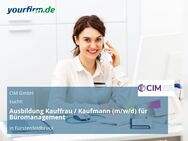 Ausbildung Kauffrau / Kaufmann (m/w/d) für Büromanagement - Fürstenfeldbruck