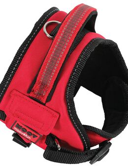 Zolux Moov Comfort Verstellbares Hundegeschirr, rot - Größe M: 59 - 75 cm Brustumfang