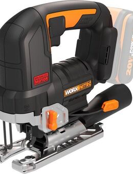 Worx Akku-Stichsäge NITRO WX542.9, Brushless-Motor, mit Absaug-Adapter, ohne Akku & Ladegerät