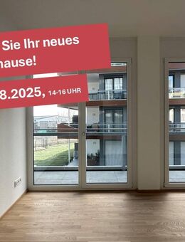 TRAUMHAFTE 3-ZIMMER NEUBAU-WOHNUNG IM 1. OG MIT SÜDAUSRICHTUNG MITTEN IN LANGENAU - Langenau