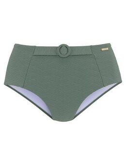 Sunseeker Highwaist-Bikini-Hose Loretta mit Ziergürtel