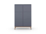 andas Highboard Maryd (1 St), Hochkommode mit Untergestell in Holzoptik