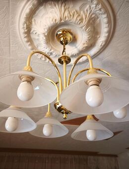 Wohnzimmerlampe Messing Krohnleuchter wie Neu - Oberhausen