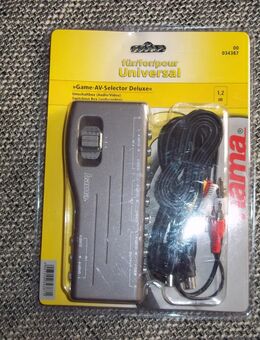 Hama Game AV Selector Deluxe Universal Umschaltbox neu originalverpackt - Euskirchen