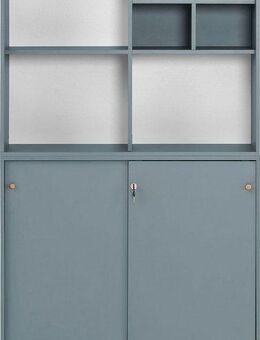 Schildmeyer Büromöbel-Set Serie 500, bestehend aus 1 Regal, 1 Schrank, 1 Regalkreuz