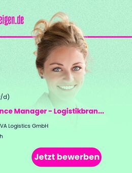 Finance Manager - Logistikbranche (m/w/d) - Lich