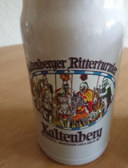 2 Steinkrüge von Plötz Bräu u. Kaltenberger Ritterturnier und 2 Maßkrüge - Wielenbach