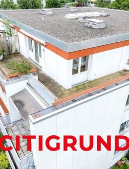 Germering - Helles Apartment mit großer Dachterrasse und Panoramablick - Germering