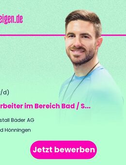 Mitarbeiter im Bereich Bad / Sauna - auch Quereinsteiger (m/w/d) - Bad Hönningen