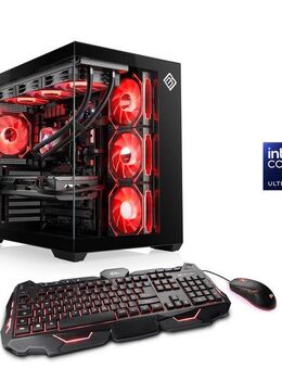 CSL Vitrum Advanced V24550 Gaming-PC (Intel® 265KF, NVIDIA GeForce RTX 3050, 32 GB RAM, 1000 GB SSD, Wasserkühlung)